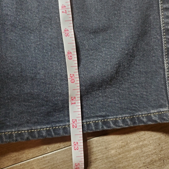 NWT Universal Thread Long Sleeve Black Wash Denim Maxi Dress Women's Size 0 - Picture 7 of 16